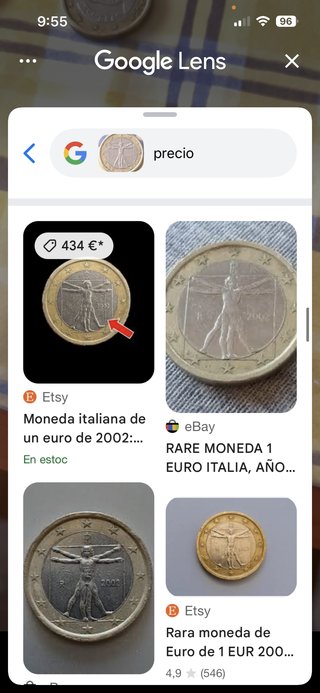 Moneda de colección Portugal 2002