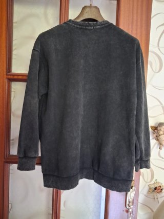 Felpa uomo American Custom nera