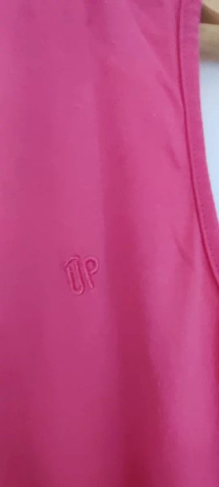 Camiseta sin mangas rosa mujer XL