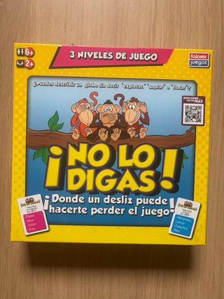 Juego de mesa ¡No lo digas!