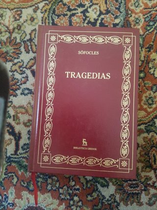 Lote 2 libros Sofocles Tragedias