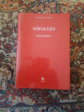 Lote 2 libros Sofocles Tragedias