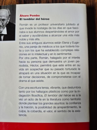 Libro El temblor del héroe