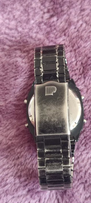 Reloj Pulsar Alarm Chronograph Negro