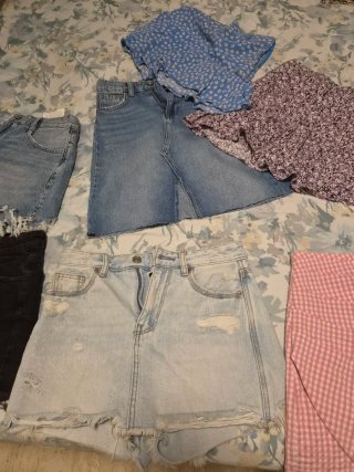 Lote 8 Faldas Talla XS (34) Bershka Zara