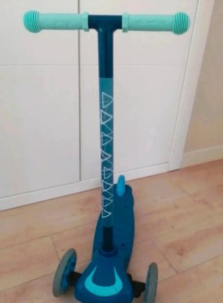Monopattino Evolutivo a 3 Ruote Blu