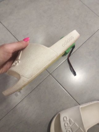 Chanclas Adidas Blancas