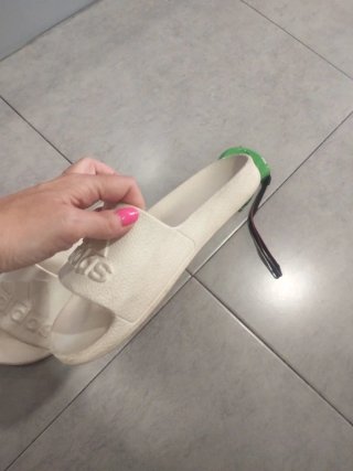 Chanclas Adidas Blancas