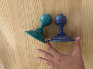 Colgadores de madera vintage (2 unidades)