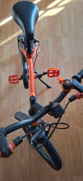 Bicicleta infantil B'TWIN 16 naranja