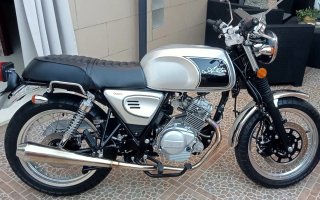 Moto 125cc clasica estilo retro  Muy Nueva