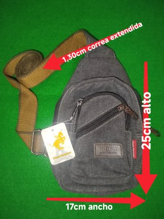 Bolso bandolera Paolo Romano gris a estrenar