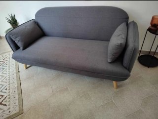 Divano letto SOTCHI grigio