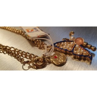 Collana BYS I love Sicily in smalto e cristalli