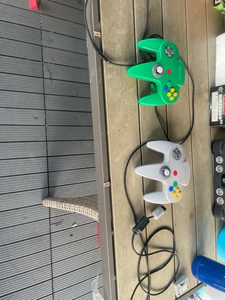 Lote Nintendo 64 Gris y Negro