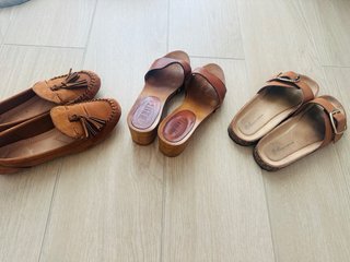 Lote 3 pares zapatos mujer 39/40