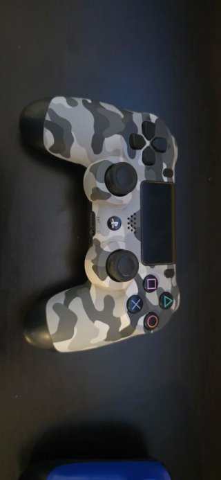 Mando PS4 Azul y militar