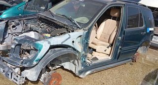Mercedes 383579 asiento trasero clase m (w163) 270
