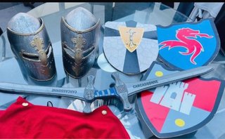 Complementos caballero medieval