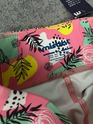 Pantalones estampados multicolor