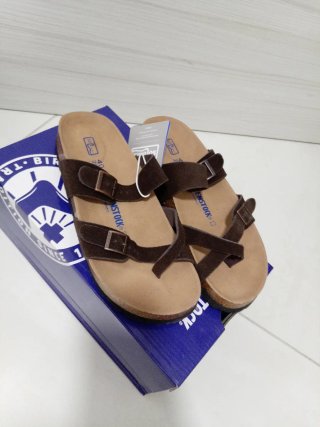 Sandali Birkenstock Marroni Infradito 40