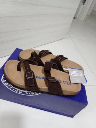 Sandali Birkenstock Marroni Infradito 40