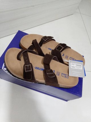 Sandali Birkenstock Marroni Infradito 40
