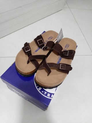 Sandali Birkenstock Marroni Infradito 40