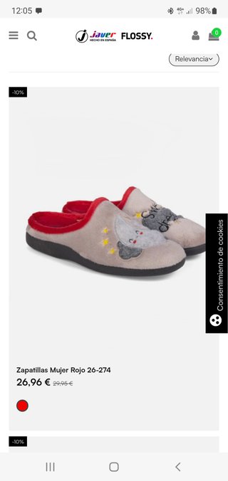 Zapatillas de casa invierno Flossy gato