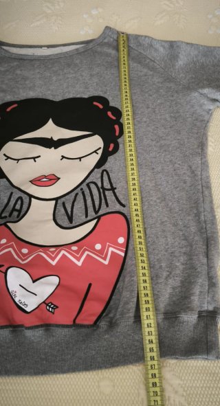 Sudadera Aire Retro Frida Kahlo Talla Única