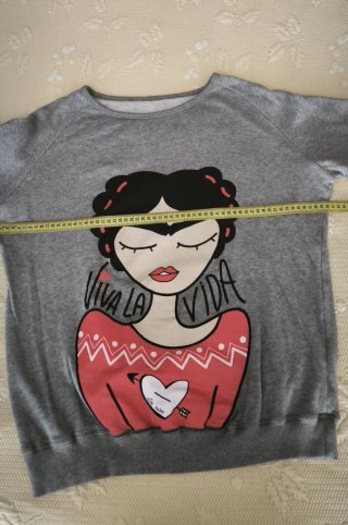 Sudadera Aire Retro Frida Kahlo Talla Única