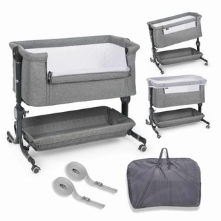 Minicuna colecho gris