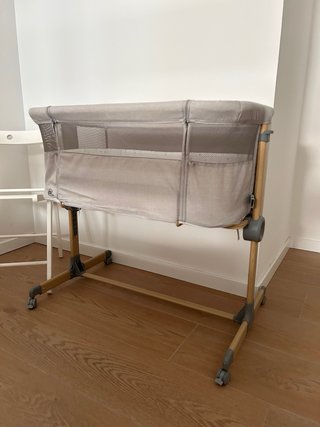 Minicuna colecho gris