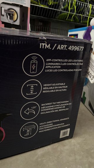 Silla Gamer X Rocker Opal RGB