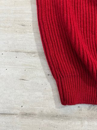 Maglione Brunello Cucinelli Cashmere Uomo Rosso XL