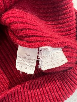 Maglione Brunello Cucinelli Cashmere Uomo Rosso XL