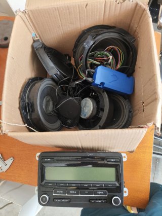 Equipo Audio Coche Altavoces y Radio