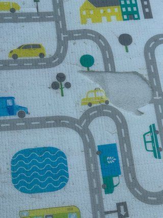 Alfombra/esterilla de gateo infantil