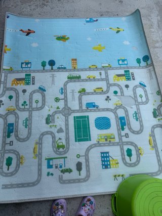 Alfombra/esterilla de gateo infantil