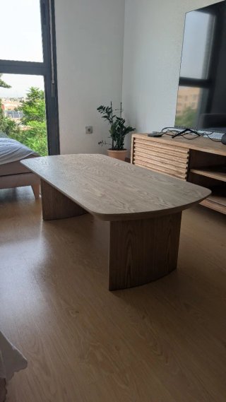 Mesa de centro Tuareg Sklum Madera Natural