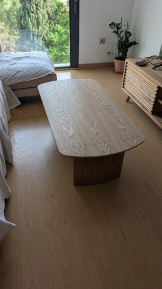 Mesa de centro Tuareg Sklum Madera Natural
