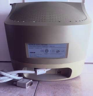 Monitor PC CRT Tubo FD Sony Trinitron 17'