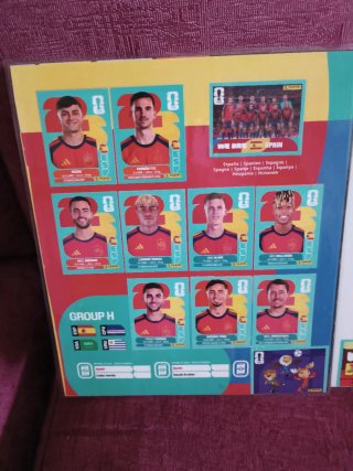 Plastificado España Mundial Campeones Panini
