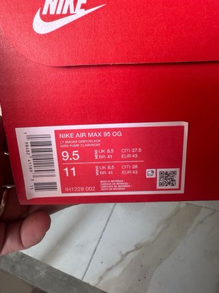 Nike Air Max 95 OG Gris y Verde