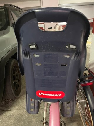 Silla Bebé Bicicleta Polisport