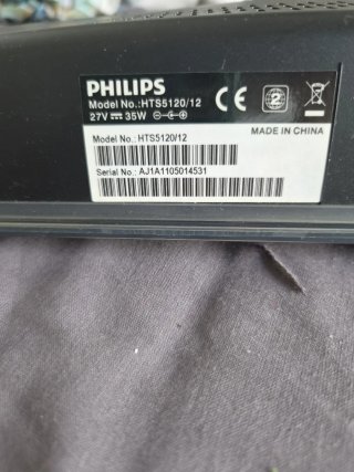Barra de Sonido Philips Negra .