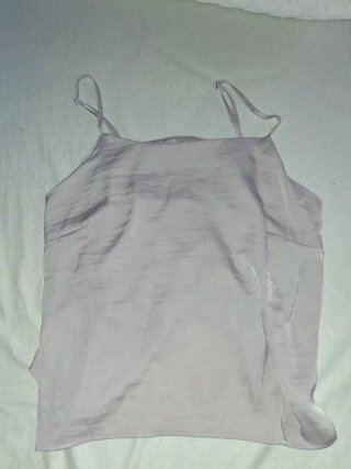 Pijama estilo ssatén H&M Talla L champagne