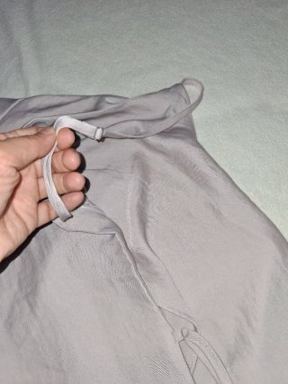 Pijama estilo ssatén H&M Talla L champagne