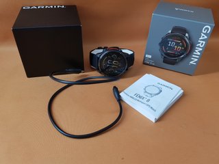 Smartwatch Garmin Fenix 8 AMOLED Negro/Naranja