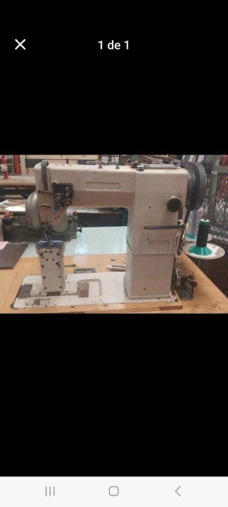 Máquina de coser de 2 agujas